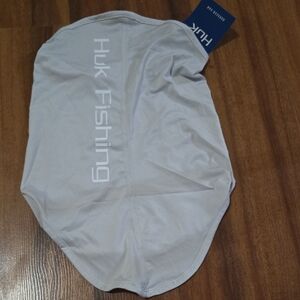Huk Light Gray Fishing Sun Hood NWT PURSUIT GALTER MEN